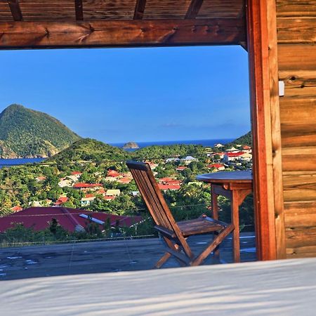 Ti Kaz Anoli Cottage En Bois Avec Vue Sur La Baie Terre-de-Bas Екстериор снимка